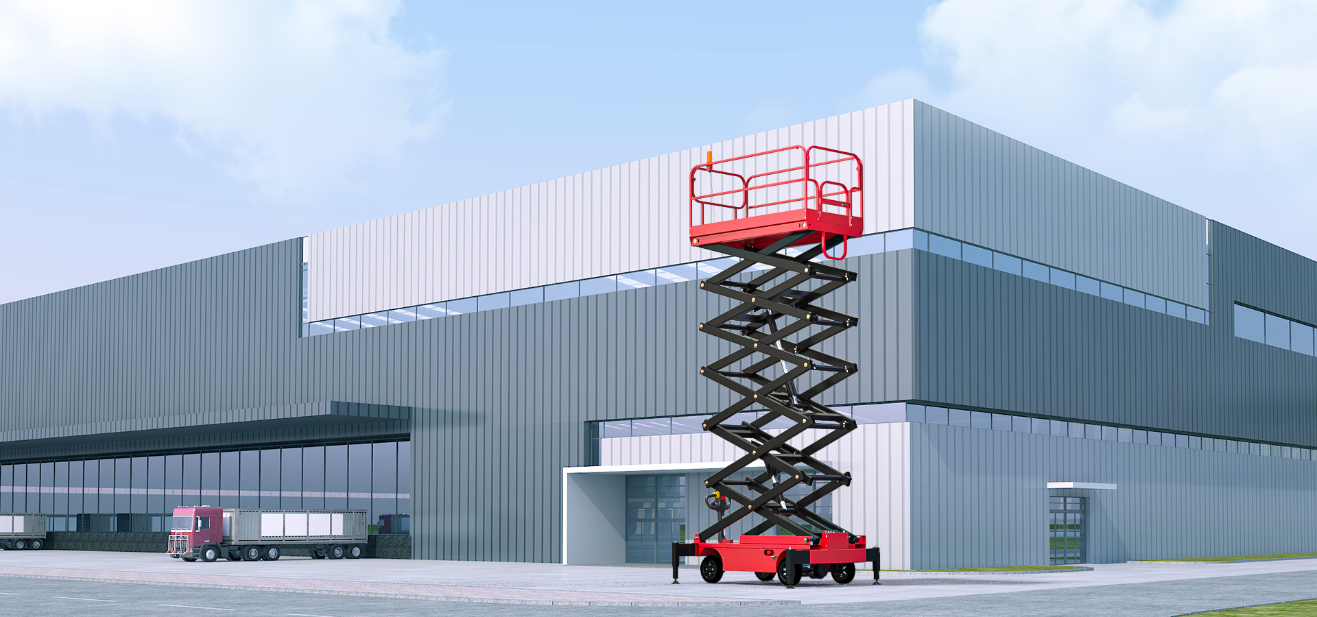 剪叉式機(jī)械結(jié)構(gòu)、升降平穩(wěn)、穩(wěn)定性高